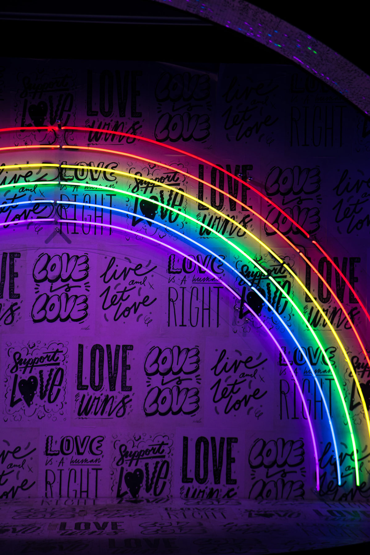 LGBTQ+ rainbow